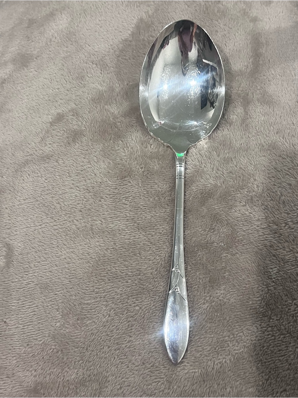 Lady Hamilton ONEIDA COMMUNITY Silverplate Flatware Casserole Spoon